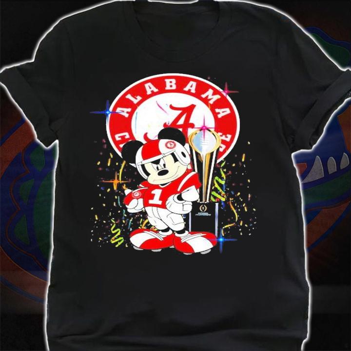 Mickey Mouse Alabama National Championship 52 24 shirt shirt