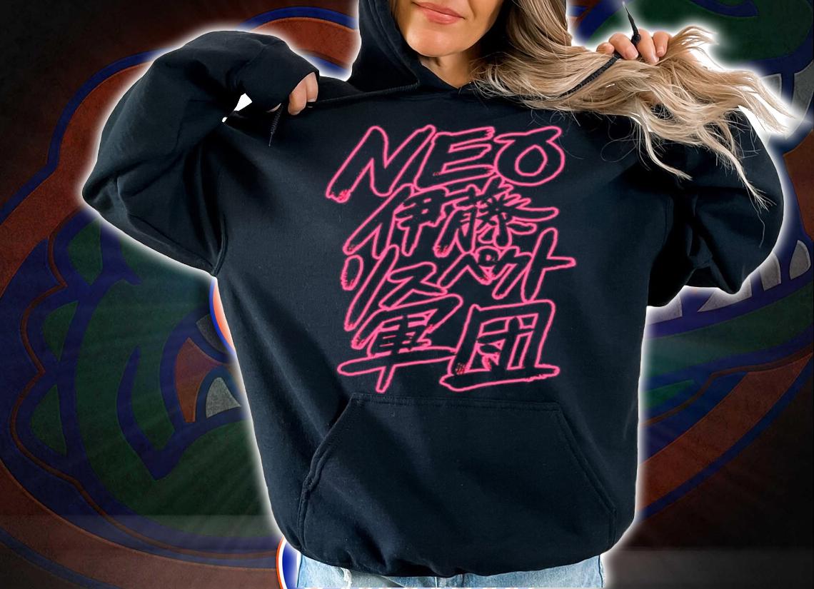 Neo Itoh Respect Classic Pink Outline shirt