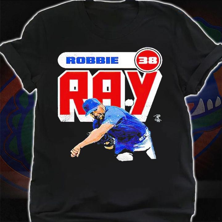 Robbie Ray retro 38 Toronto Baseball signature T-shirt