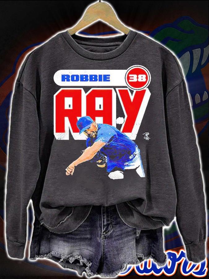 Robbie Ray retro 38 Toronto Baseball signature T-shirt