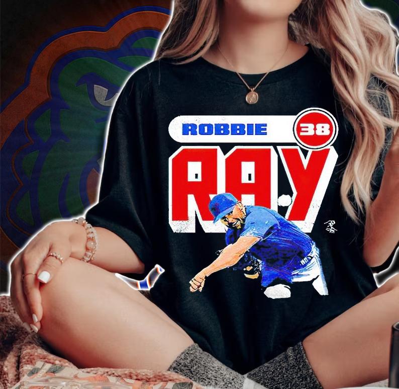 Robbie Ray retro 38 Toronto Baseball signature T-shirt