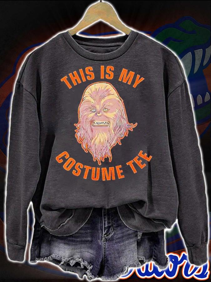 Star Wars Halloween this is my Chewie costume tee T-shirt sweatshirt