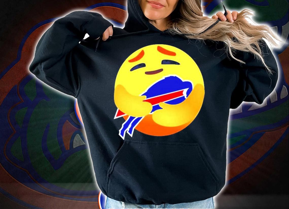 Love The Buffalo Bills love hug facebook care emoji NFL shirt