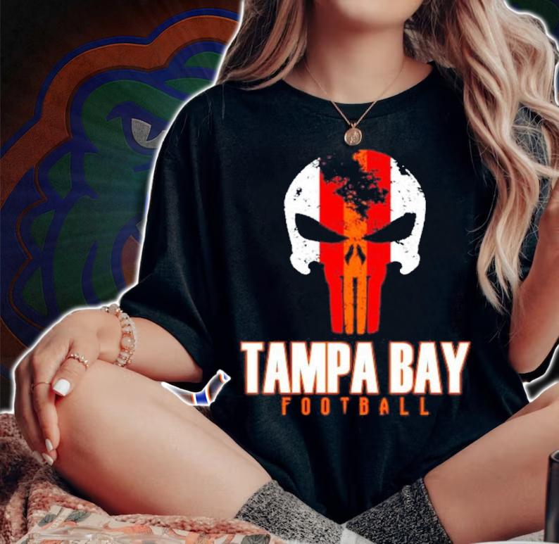 Tampa Bay football Pirate Skull shirt woman shirt