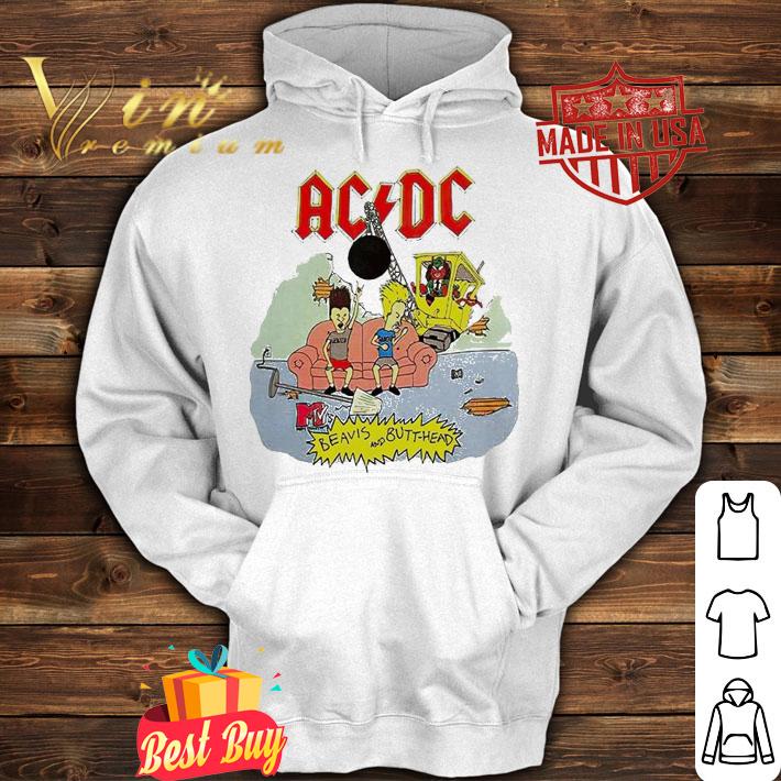 1996 Beavis and Butthead ACDC MTV Vintage T-shirt hoodie