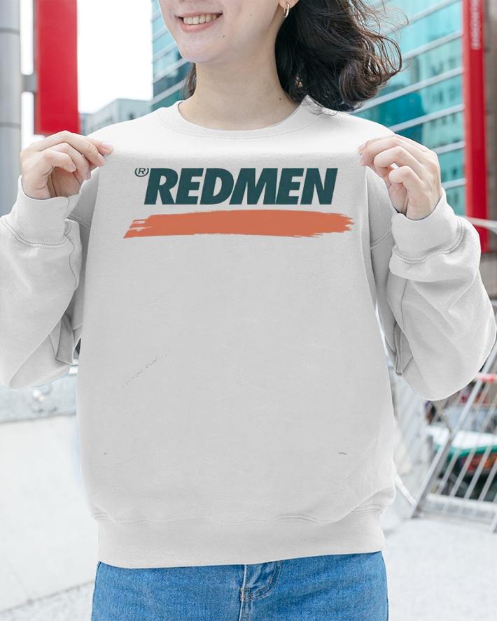Redmen brush stroke shirt sweatshirt
