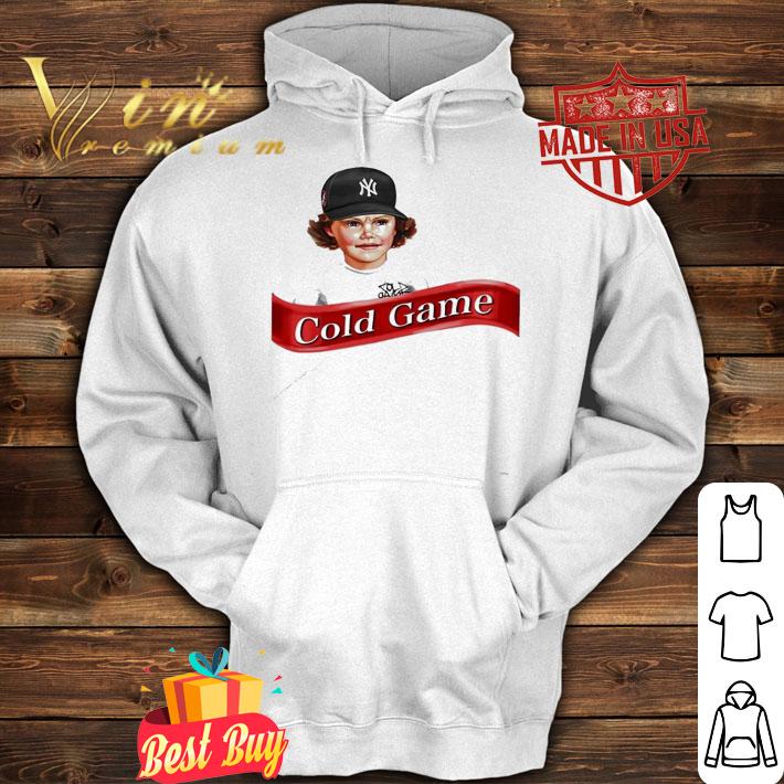 New York Yankees Debbie cold game shirt
