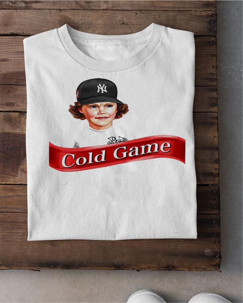 New York Yankees Debbie cold game shirt