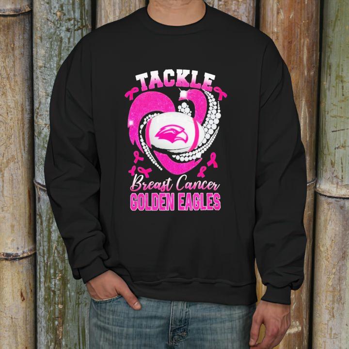 Tackle Breast Cancer Awareness Southern Miss Golden Eagles Football T-Shirt sweatshirt