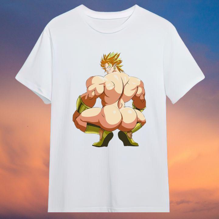Funny Broly's Ass Dragon Ball T-Shirt - Perfect Gift for Fans
