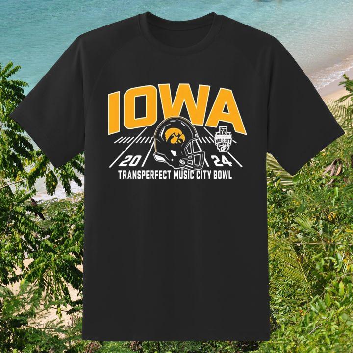 Iowa Hawkeyes 2024 Music City Bowl T-Shirt Sweater