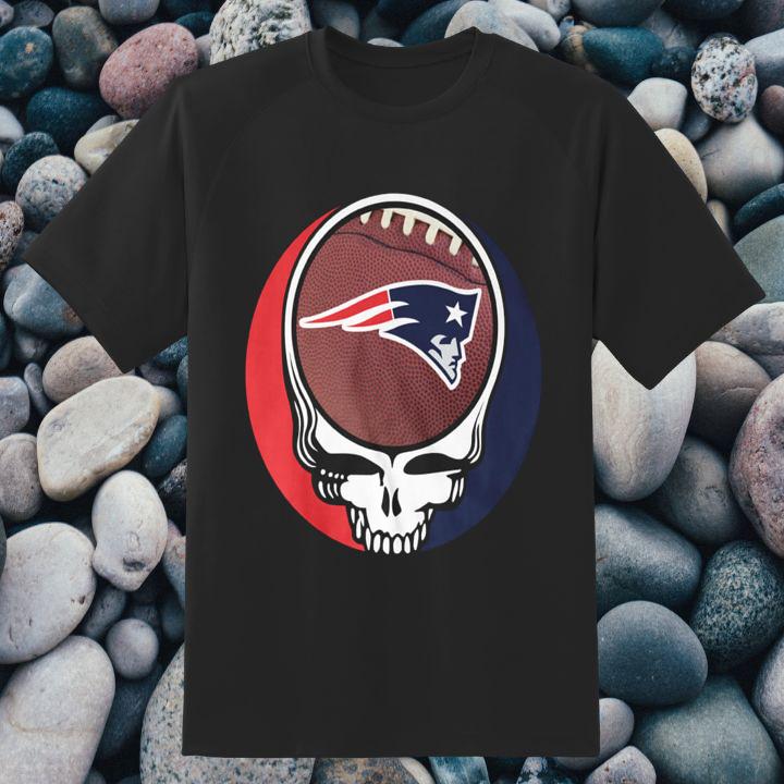 New England Patriots x Grateful Dead Steal Your Face T-Shirt