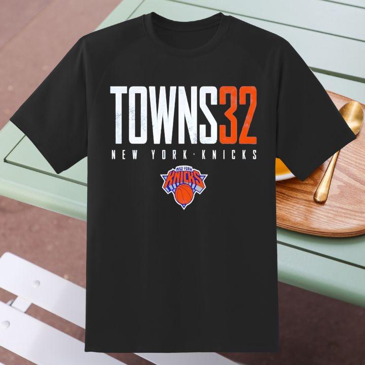 Premium Karl-Anthony Towns 32 Kat New York Knicks Logo T-Shirt