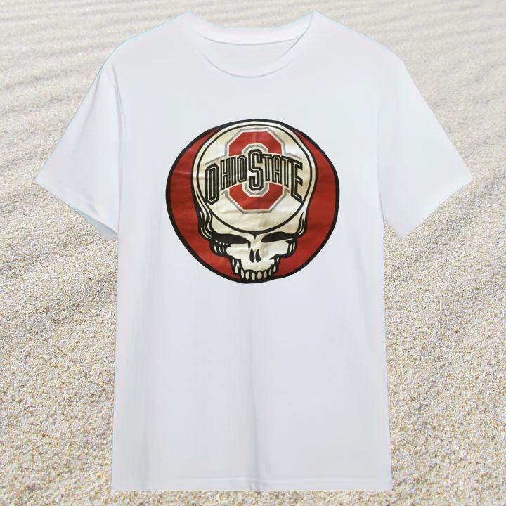 Official Ohio State Buckeyes Mashup Grateful Dead T-Shirt
