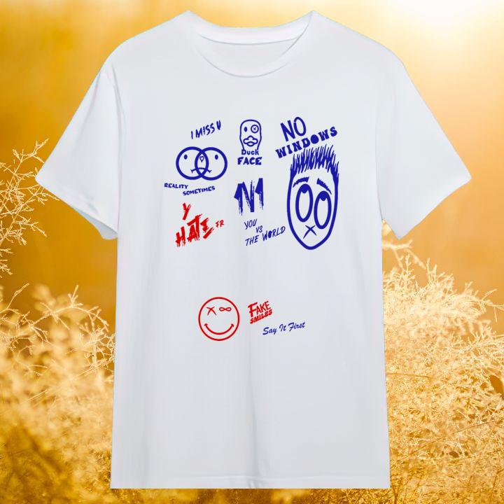 Ryan Clark I Miss U Duck Face No Windows Fake Smiles Say It First T-Shirt